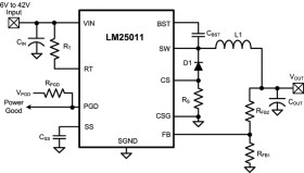 6-42V Wide Vin, 2A Constant-On Time Buck Regulator with Adjustable Current Limit