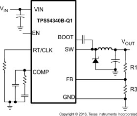 Automotive, 4.5V to 42V Input, 3.5A Step-Down Converter With Eco-Mode™