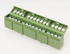 Listwa zaciskowa 15-polowa 1-16mm2 zielona LZMI-G15