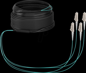 O8303S30OM3 Trunk cable, 1x4, LC, OM3, 50/125 µm, 30 m
