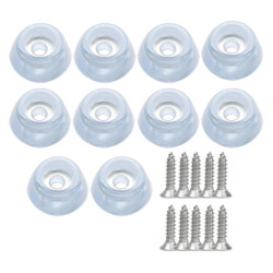 Podkładka antypoślizgowa do krzesła 1,8x1,7cm10szt- nogi meblowe na wkręt