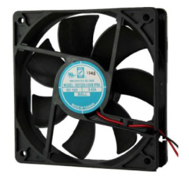 Wentylator osiowy 24 V DC DC 120 x 120 x 25mm 5.5W 120cfm 42dB IP68 0.23A