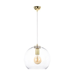 Lampa wisząca nowoczesna 1xE27 NOE GOLD
