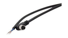 Złącze i kabel Złącze A M8 długość 2m Rodzaj A Żeńskie