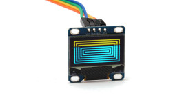 Wyświetlacz OLED 0.96" I2C 128x64 SSD1306 żółto/niebieski