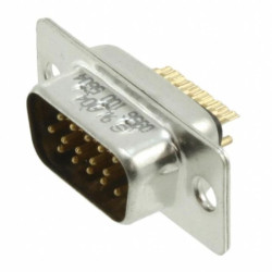 D-Sub HD PIN: 15 wtyk męskie lutowanie Trwałość mech: 50cykli 09561005604