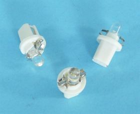 B-8.5D-W 12V 0,2W WW LED COKÓŁ PLAST.