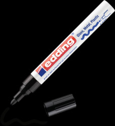 4-750-9-001 Gloss paint marker, 2 - 4 mm, black