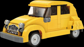 402879 CaDA Citroën 2CV 1:24 yellow bricks