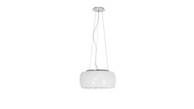 Lampa Designerska Druciana Z Szerokim Kloszem Z Serii Dot Kp-09 Kaja Lighting
