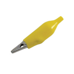 Krokodylek L=27mm żółty izolowany