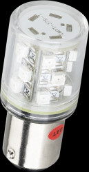 52190115 LED 360° 15 LED Ba15d 12 V 20x45 white