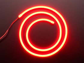 Flexible Silicone Neon-Like LED Strip - 1 Meter (Red)
