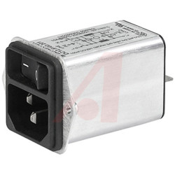 Złącze IEC IEC C14 Montaż na panelu Męski 10A Proste liczba bezp None Szybkozłączne Schurter