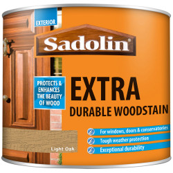 Sadolin 5028573 Extra Durable Woodstain Light Oak 500ml