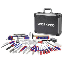 WorkPro WP209100 Tool Kit Universal Case 297-piece for DIYers