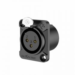 Gniazdo XLR żeńskie na obudowę ROXTONE