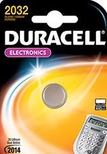 CR2032 DURACELL BATERIA 3V