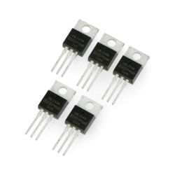 N-MOSFET IRLZ44N 55V/47A - THT - 5szt.