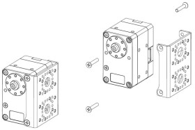 Uchwyt Robotis MBS-ME-52 MBS-ME-52, 1 zest.