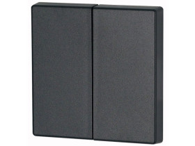 Klawisz podwójny antracytowy 55x55mm CWIZ-02/04 126049 EATON
