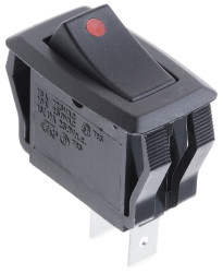Przełącznik kołyskowy Wł.-wył. Nie 16 A SPST RS PRO