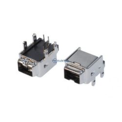IEEE1394 gniazdo 4pin kątowe, poziome