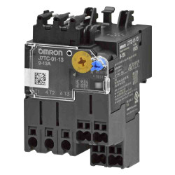 Przekaźnik pomocniczy Omron 0,4 kW 1.7 → 2.6 A 1NO + 1NC J7TC-01-2E6