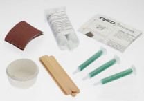 Two-component epoxy/polyamide paste, 50 g, package, pasty, black, 878462-000