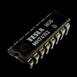 Układ scalony MH74192 TESLA – licznik dziesiętny BCD rewersyjny, synchroniczny, DIP-16