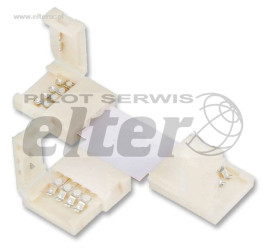 Klips do taśm LEDx3 10mm RGB