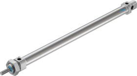 Siłownik pneumatyczny skok: 300mm Festo Ø 20mm dwustronnego działania Action 441.5mm z amortyzacją pneumatyczną