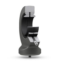 Końcówka pręta, Stal