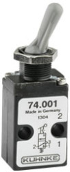 3/2-way NC poppet valve, 0-12 bar, 74.001