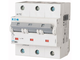 Wyłącznik nadprądowy B 80A 3P 25kA PLHT-B80/3 248030 EATON