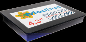 EA HMI043LM-42ATCS 4.3" Modbus display, TCP