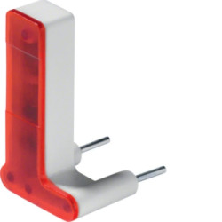 Berker W.1 Wkładka LED czerwona, do podłaczenia kontrolnego 16773500