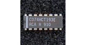 74HCT193 (CD74HCT193E) 4-Bit up/down counter - RCA