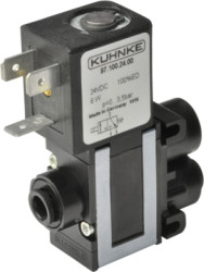 2/2-way NC poppet valve, 0.9-3.5 bar, 24 V, 6 W, 97.120.04.00
