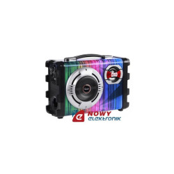 Zestaw głośnikowy Quer KOM0836 aktywny z mikrofonem,Bluetooth,radio FM