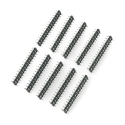 Listwa męska 2x15 pin - raster 2,54mm - 10 sztuk - akcesoria montażowe do modułów deweloperskich M5Stack - A001-C