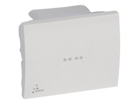 SISTENA LIFE Klawisz Artic pojedynczy z zestawem uszczelniającym IP44 771150 LEGRAND