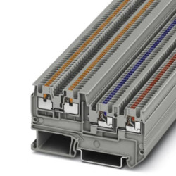 Złączka do czujnika 3-piętrowa 0,14-1,5mm2 szara PTIO 1,5/S/3-LED 24 GN 3244436 /50szt./