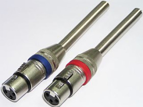 Gniazdo mikrofonowe XLR M160 HQ z odgiętką