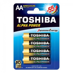 Bateria alkaliczna LR6 / AA 1,5V ALPHA POWER /4szt./