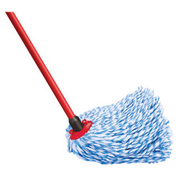 Vileda 152291 SuperMocio Microfibre &amp; Cotton Mop Head &amp; Handle
