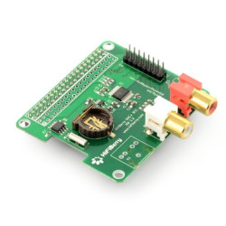 HiFiBerry DAC+ RTC - karta dźwiękowa do Raspberry Pi 4B/3B+/3/2/B+/A+/Zero