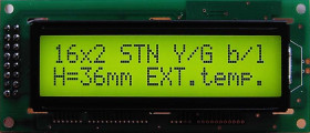 LCD-AC-1602H-YIY Y/G-E6