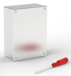 Obudowa do adaptacji, Stal nierdzewna 304 Satynowy 0 Knockouts 220mm x 160 mm x 85mm RS PRO