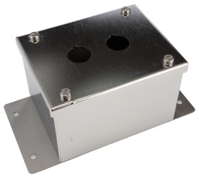 Obudowa kasety sterowniczej Eaton 2-otworowa Ø 22mm Szary IP65 RMQ Titan